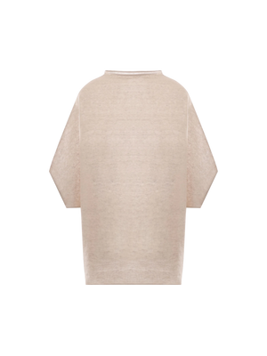 Linen, Cashmere and Silk Knit Top-DUSAN-JOHN JULIA