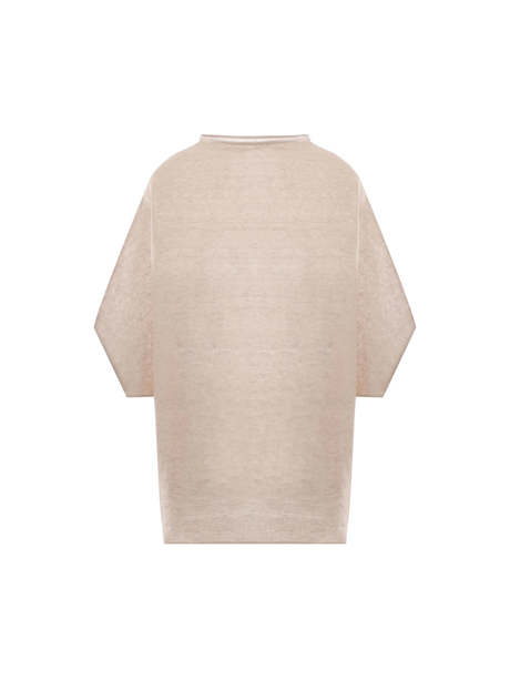 Linen, Cashmere and Silk Knit Top-DUSAN-JOHN JULIA