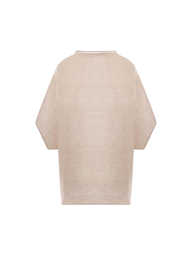 Linen, Cashmere and Silk Knit Top-DUSAN-JOHN JULIA