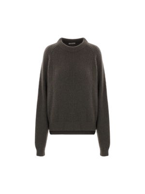 Rib Knit Cashmere Sweater-DUSAN-JOHN JULIA