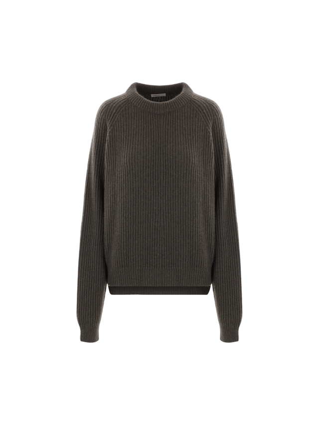 Rib Knit Cashmere Sweater-DUSAN-JOHN JULIA