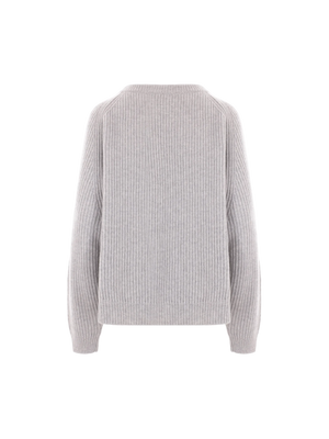 Ribbed Cashmere Sweater-DUSAN-JOHN JULIA