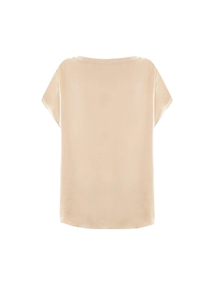 Satin Cap-sleeve Top-DUSAN-JOHN JULIA