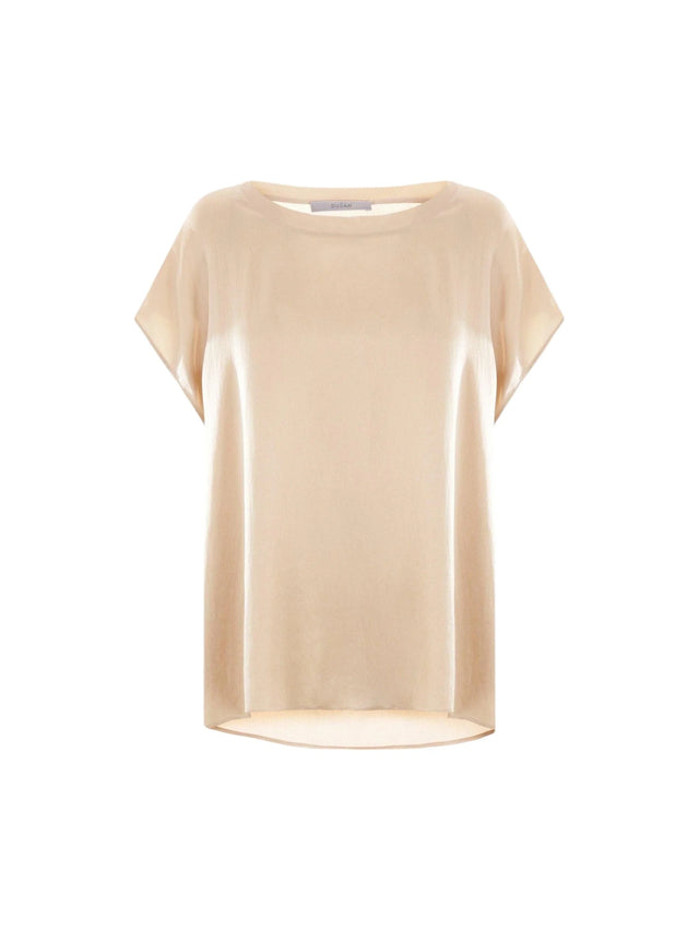 Satin Cap-sleeve Top-DUSAN-JOHN JULIA