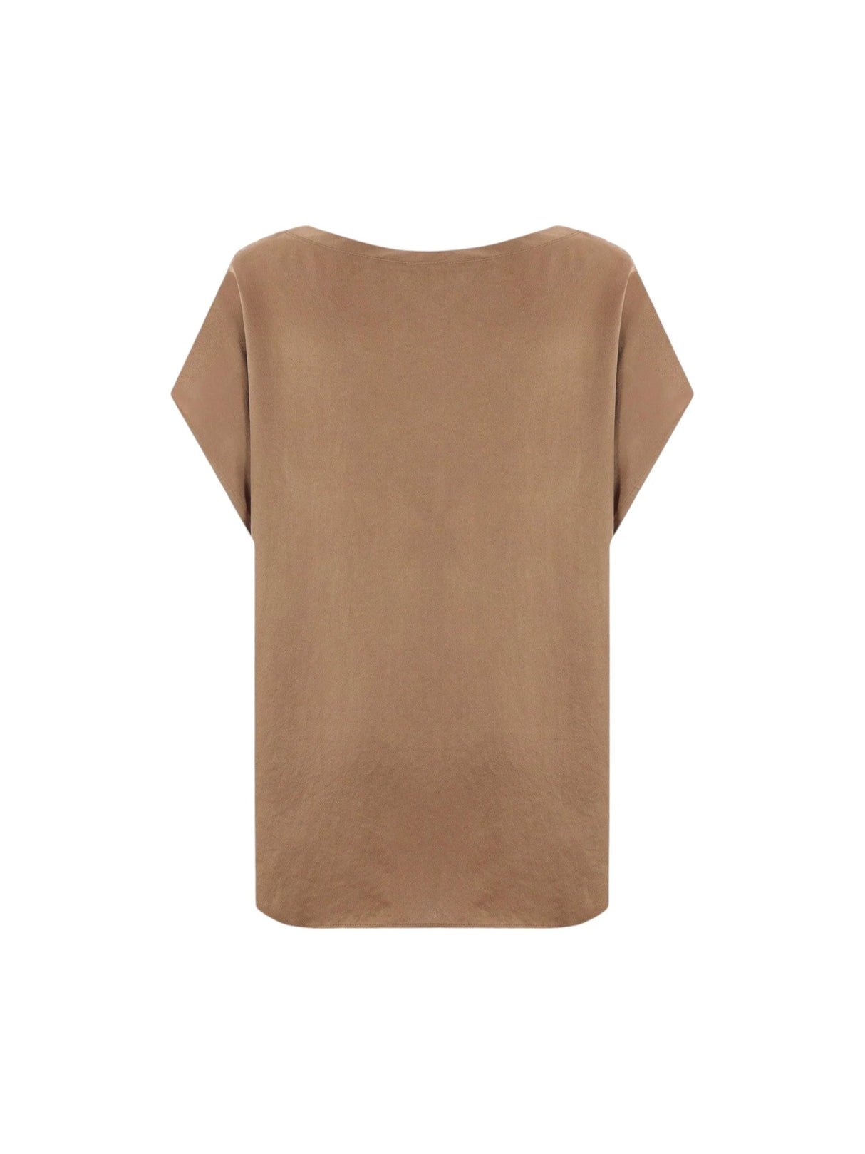 Satin Cap-sleeve Top-DUSAN-JOHN JULIA