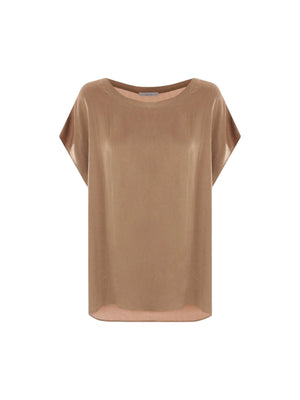 Satin Cap-sleeve Top-DUSAN-JOHN JULIA