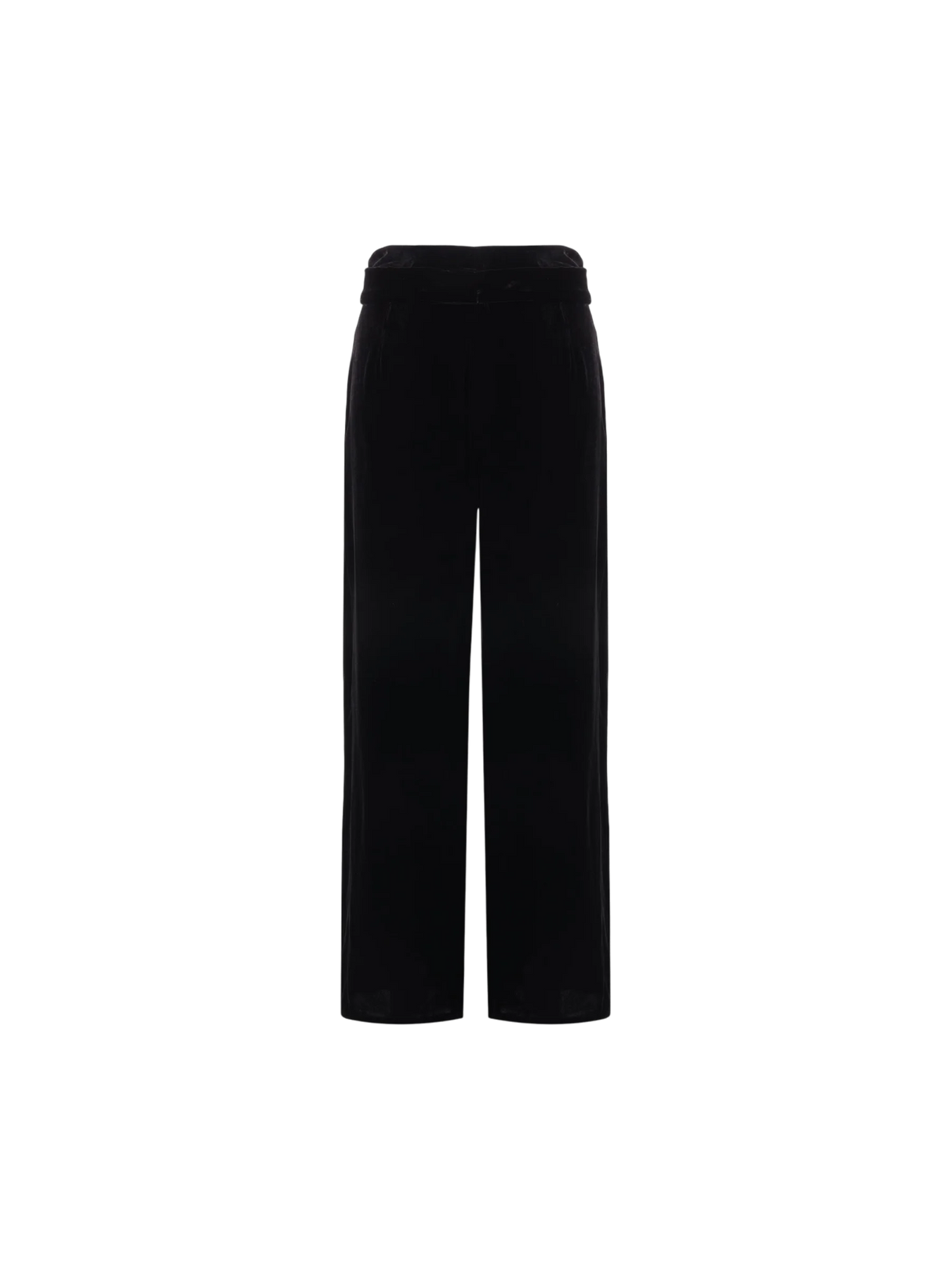 Wide-Leg Velvet Trousers-Dusan-JOHN JULIA