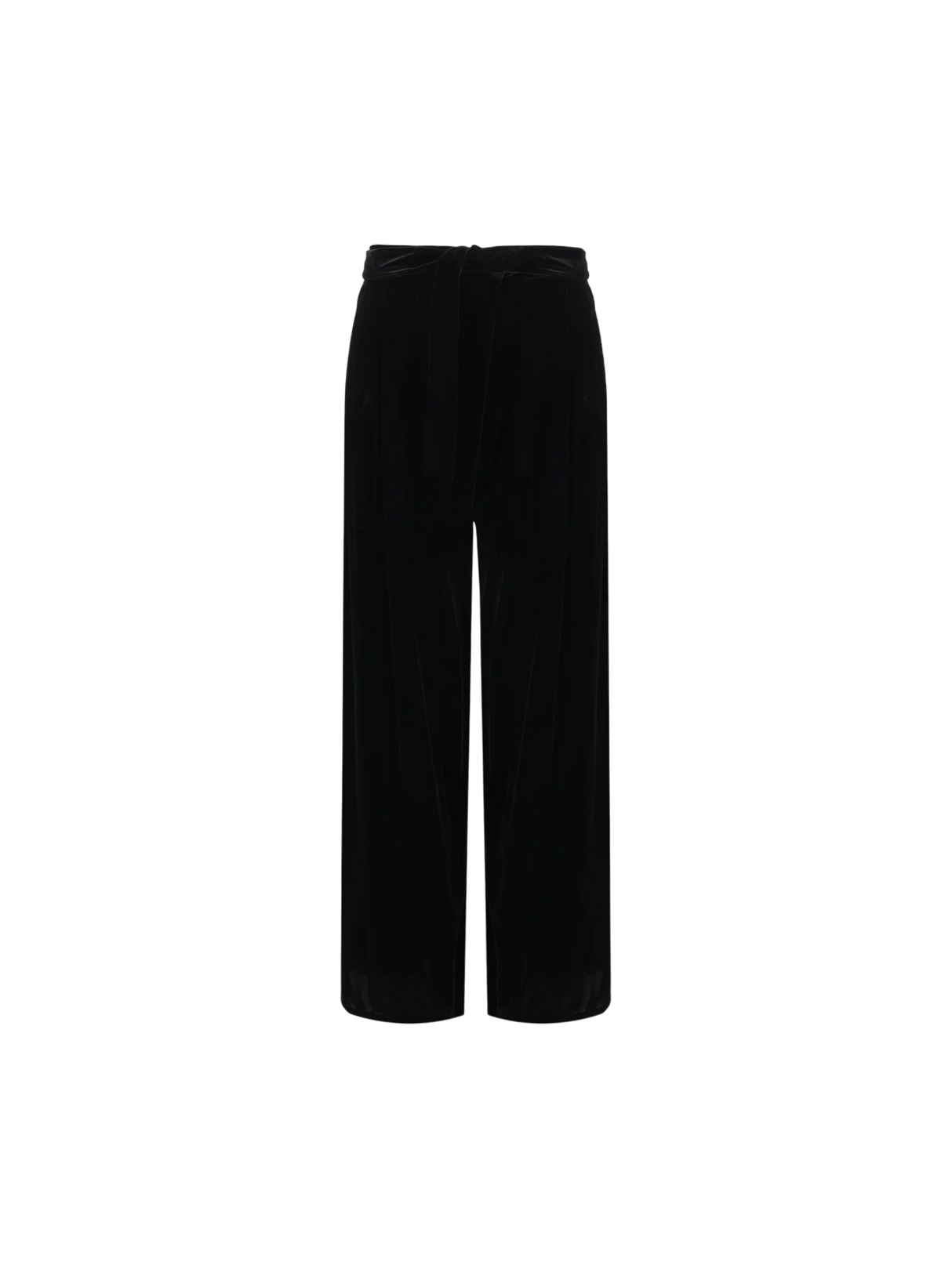 Wide-Leg Velvet Trousers-Dusan-JOHN JULIA