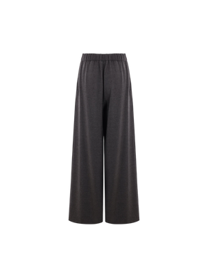 Wide-leg Wool Trousers-DUSAN-JOHN JULIA