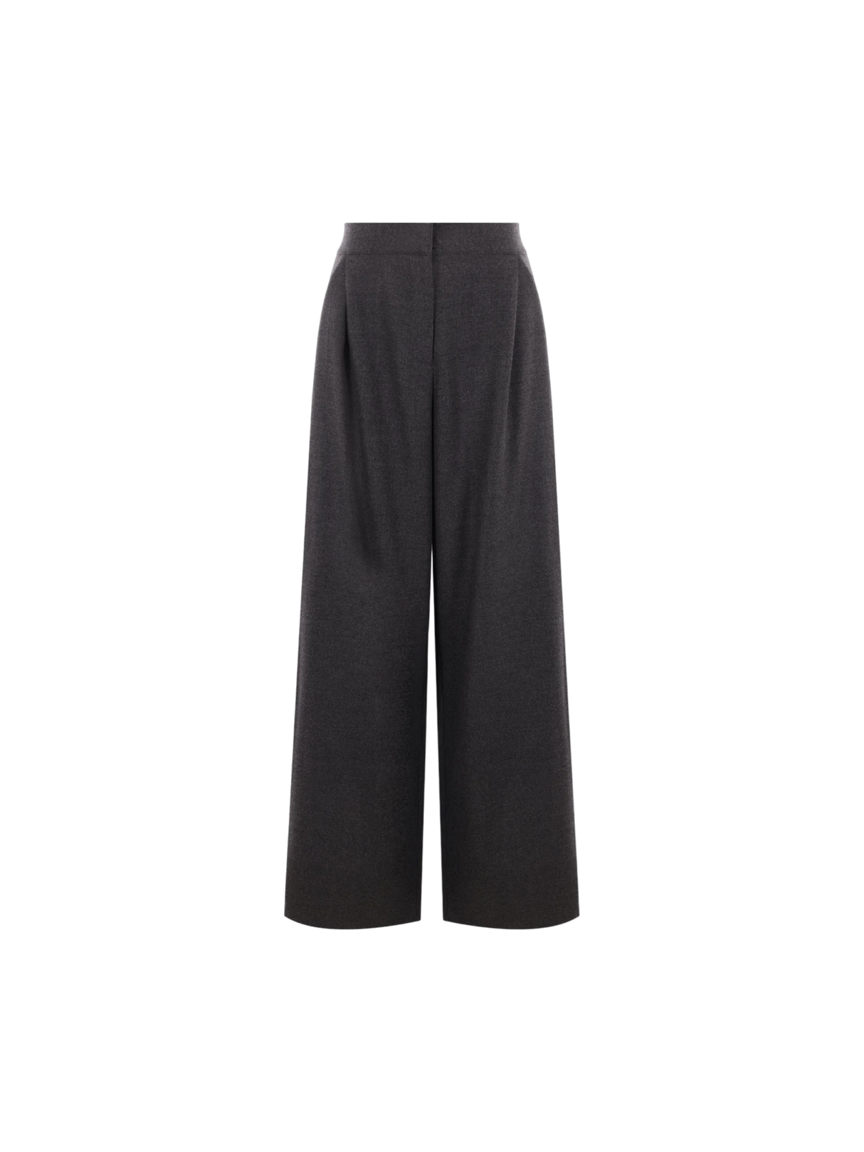 Wide-leg Wool Trousers-DUSAN-JOHN JULIA