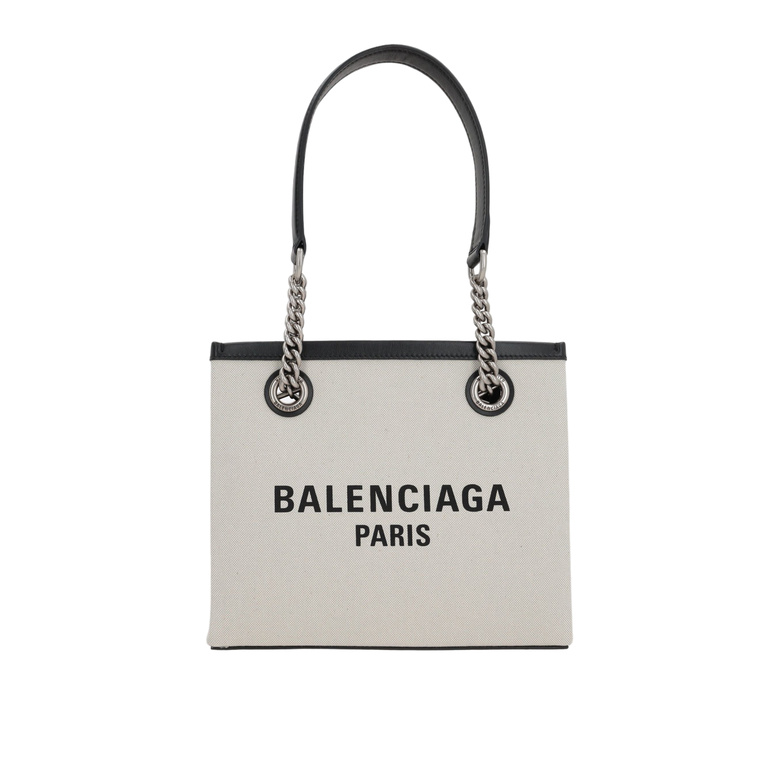 Duty Free Small Canvas Tote Bag-BALENCIAGA-JOHN JULIA