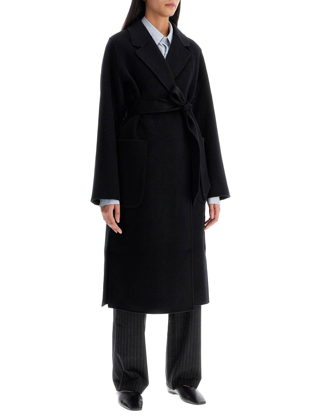 DYNAMIS STUDIO-Long Wool Milan Coat-JOHN JULIA