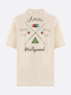 Pool Cue Graphic Cotton T-shirt-Amiri-JOHN JULIA