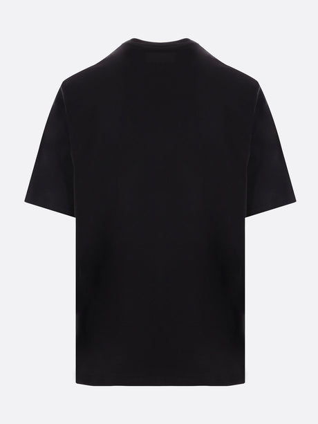 Staggered Logo Cotton Tee-Amiri-JOHN JULIA