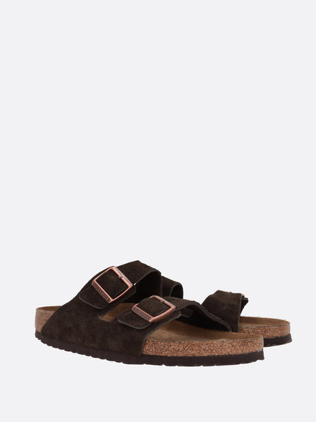 Arizona Suede Sandals-BIRKENSTOCK-JOHN JULIA