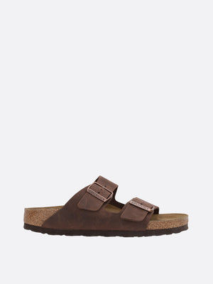 Arizona Oiled Leather Sandals-BIRKENSTOCK-JOHN JULIA