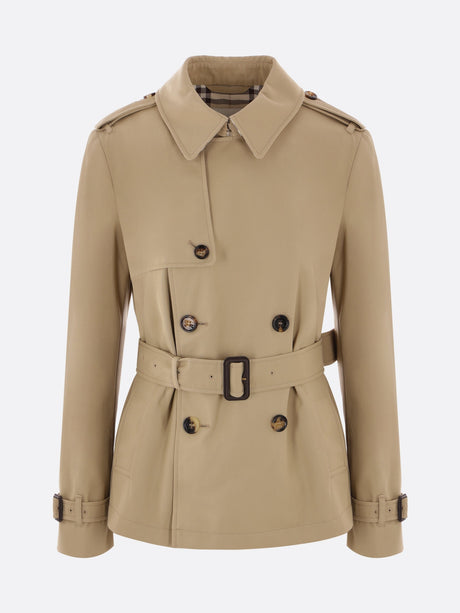 Short Trench Coat-Burberry-JOHN JULIA