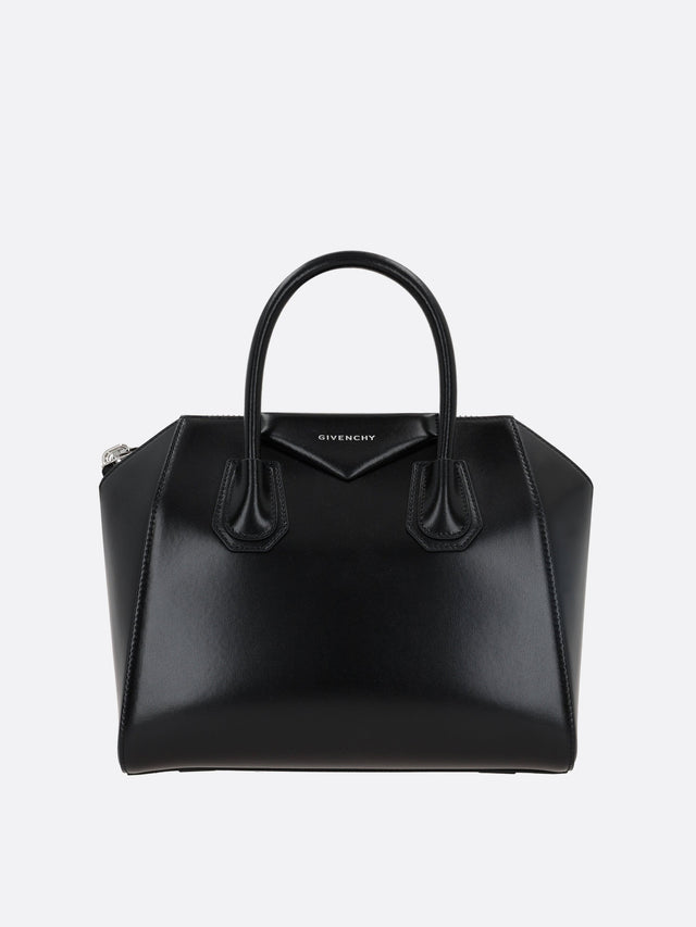 Antigona Small Handbag In Box Leather-GIVENCHY-JOHN JULIA