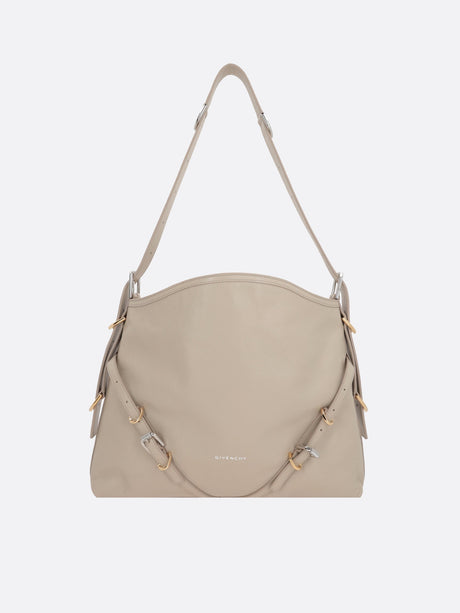 Voyoum Medium Grainy Leather Shoulder Bag-GIVENCHY-JOHN JULIA