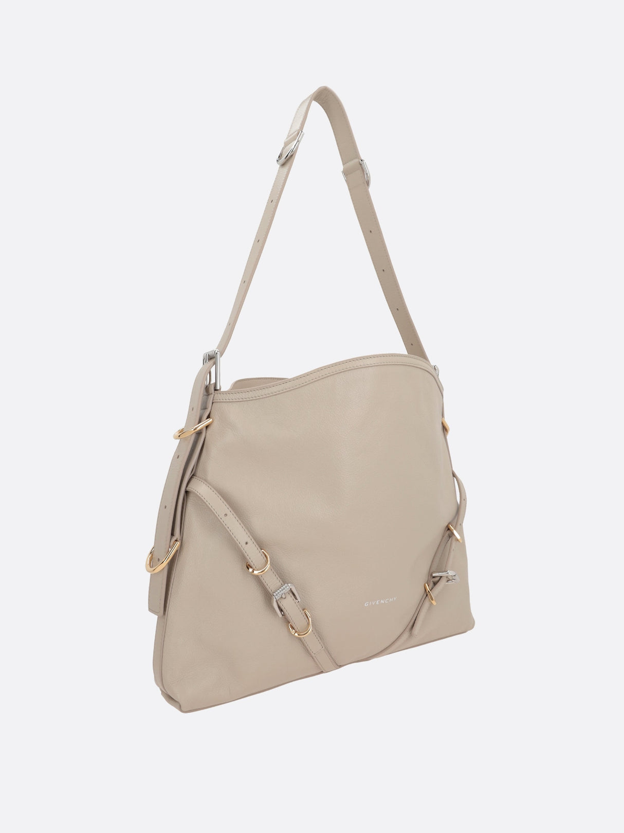 Voyoum Medium Grainy Leather Shoulder Bag-GIVENCHY-JOHN JULIA