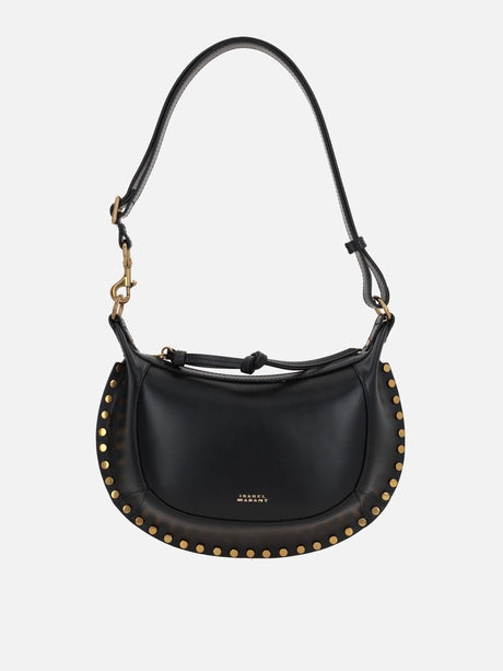 Oskan Moon Smooth Leather Shoulder Bag-ISABEL MARANT-JOHN JULIA