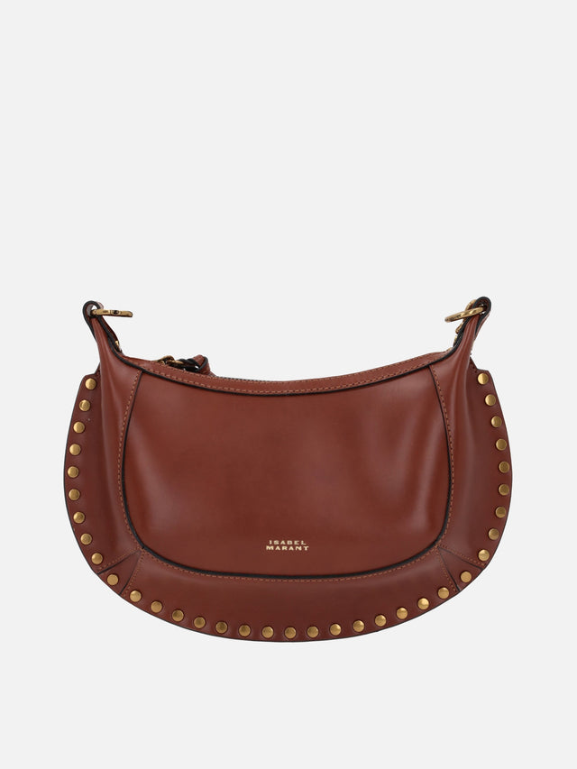 Oskan Moon Smooth Leather Shoulder Bag-ISABEL MARANT-JOHN JULIA