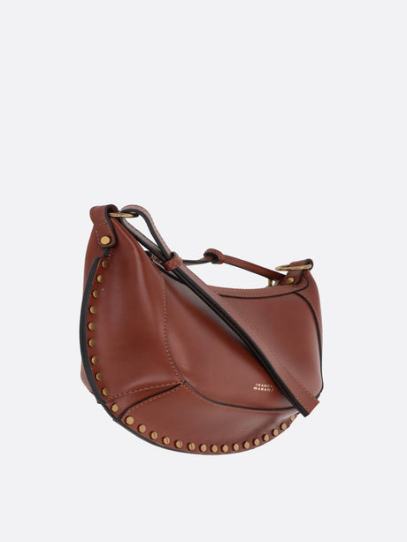 Oskan Moon Smooth Leather Shoulder Bag-ISABEL MARANT-JOHN JULIA