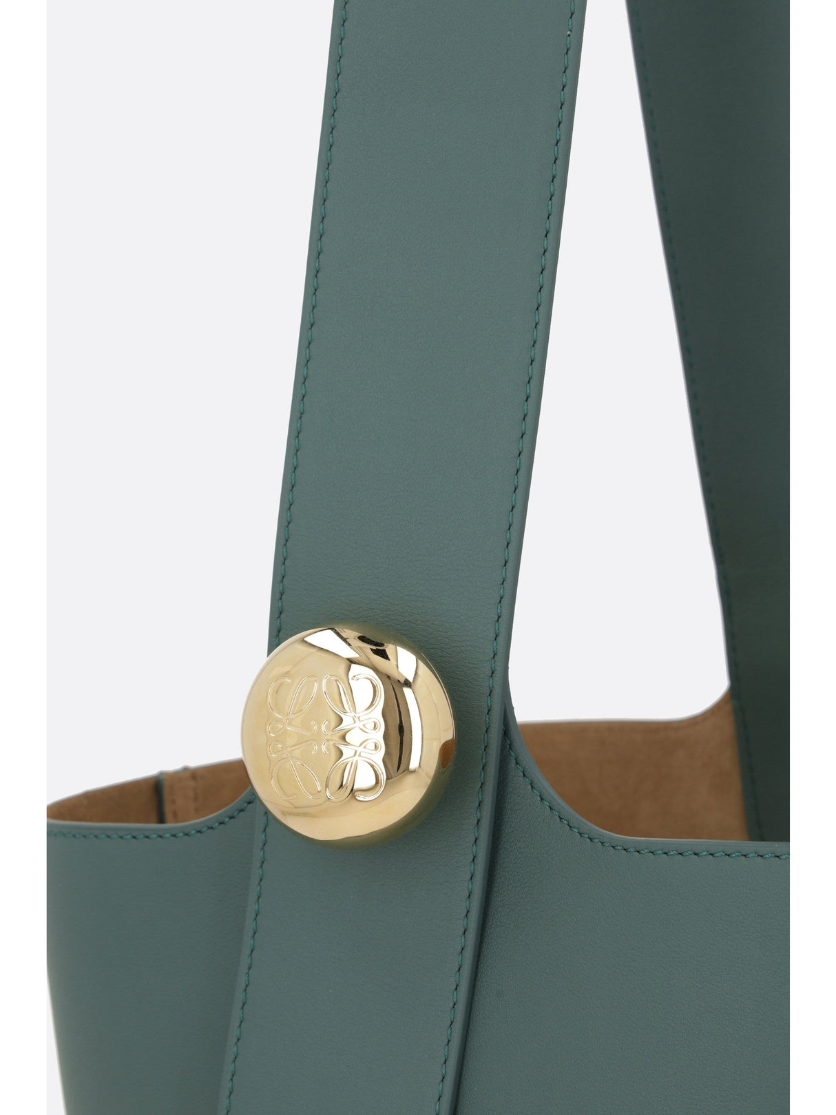 Pebble Medium Smooth Leather Bag-LOEWE-JOHN JULIA