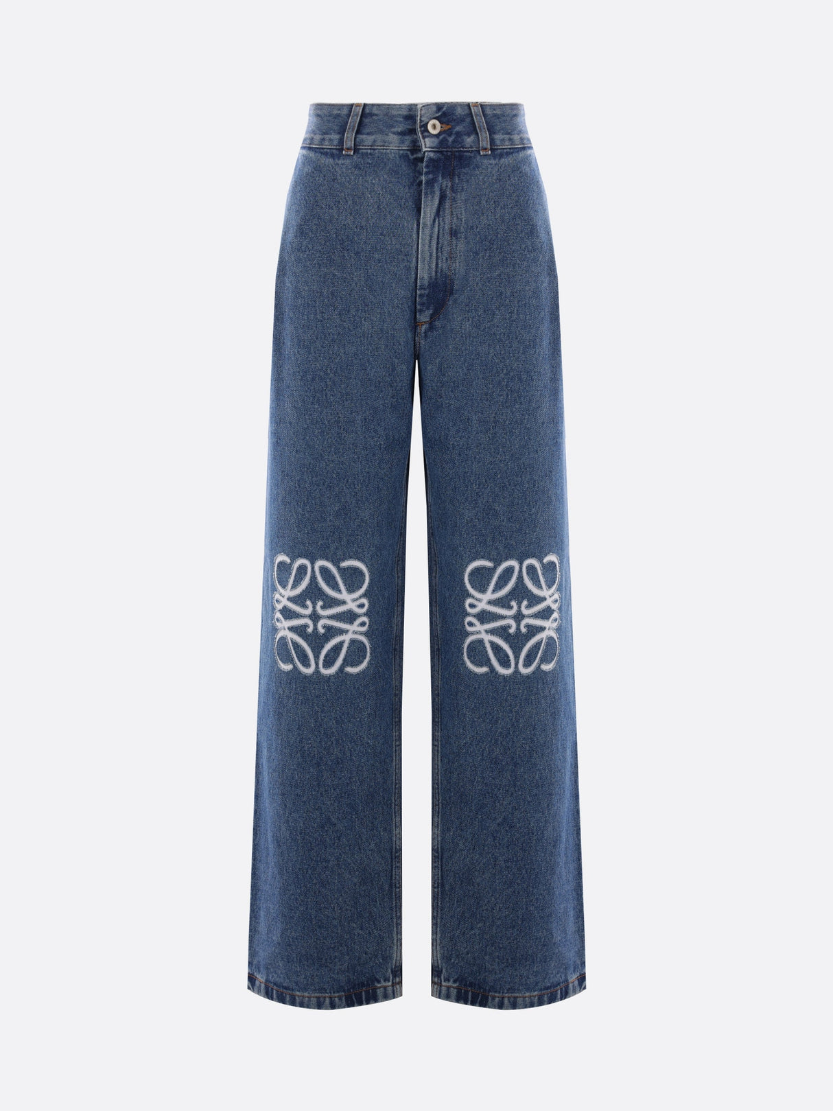 Anagram Denim Baggy Jeans