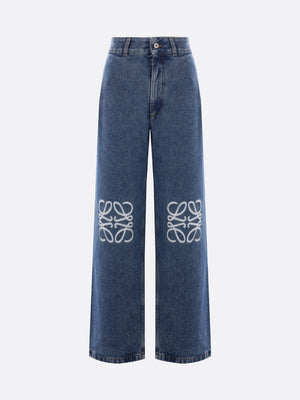 Anagram Denim Baggy Jeans