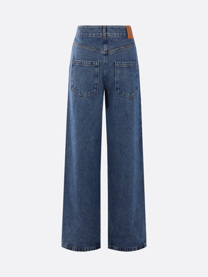 Anagram Denim Baggy Jeans