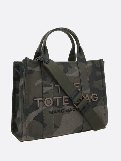 Camo Jacquard Canvas Tote Bag-Marc Jacobs-JOHN JULIA