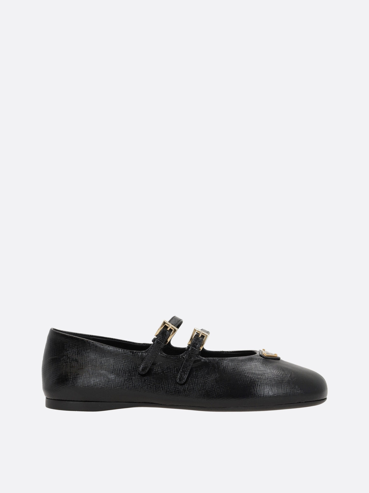 Saffiano Leather Ballerinas-PRADA-JOHN JULIA