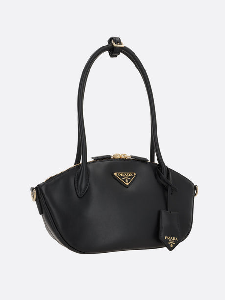 City Leather Handbag-Prada-JOHN JULIA