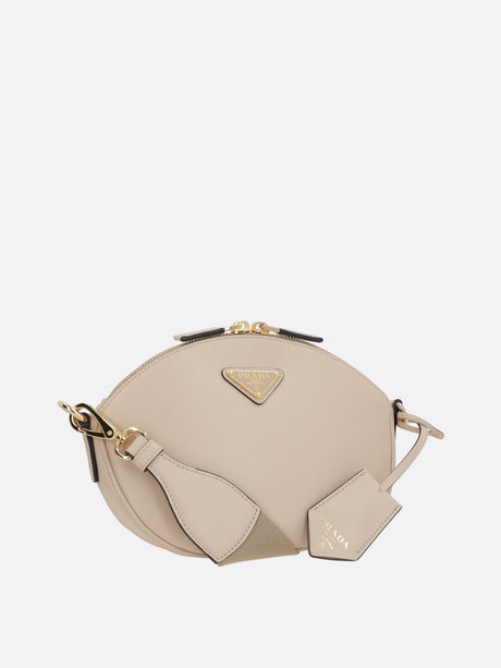 City Leather Mini Shoulder Bag-Prada-JOHN JULIA