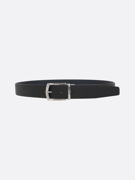 Reversible Belt In Saffiano Leather