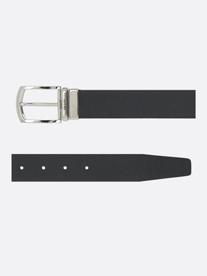 Reversible Belt In Saffiano Leather