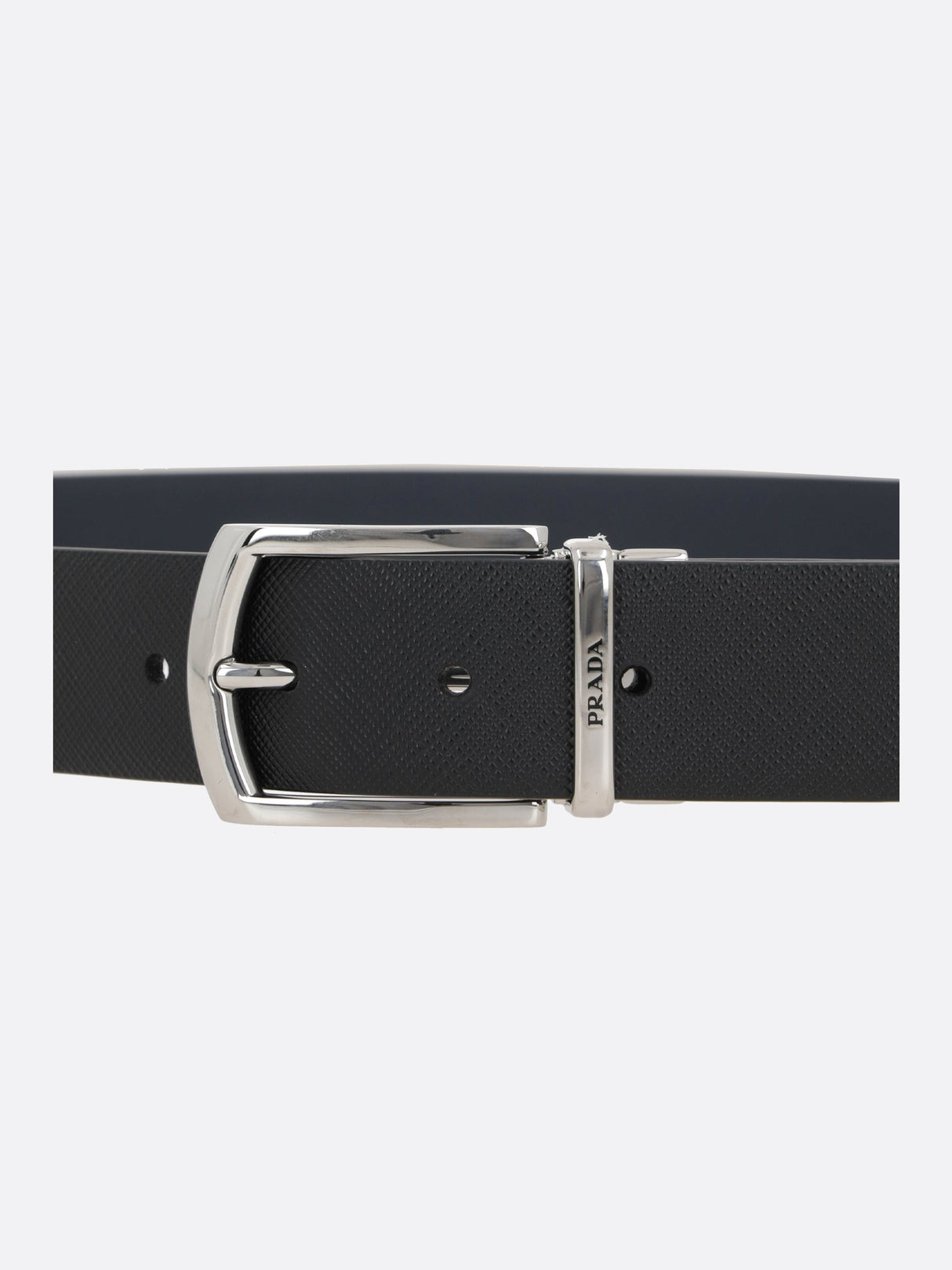 Reversible Belt In Saffiano Leather