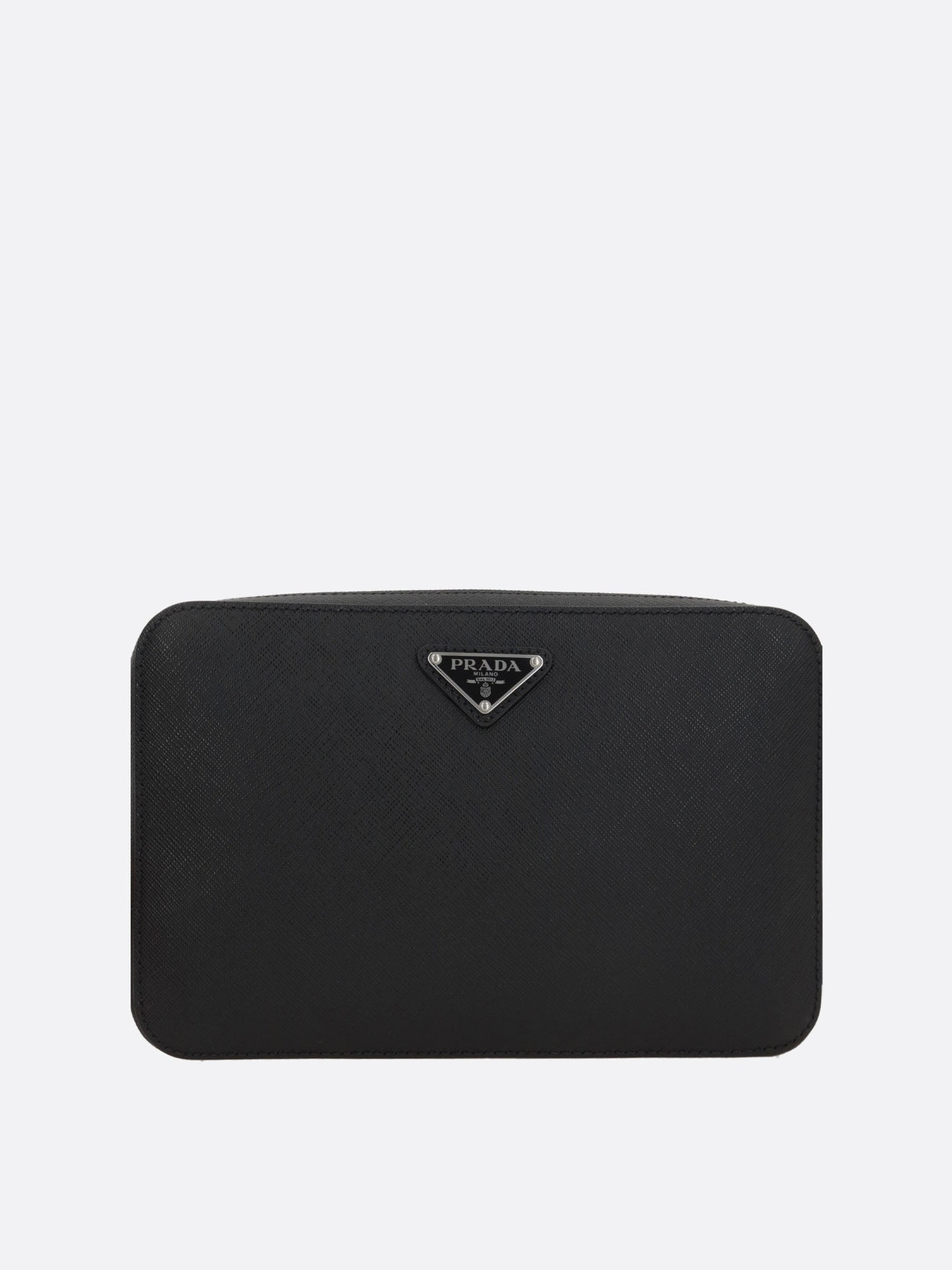 Saffiano Leather Clutch-PRADA-JOHN JULIA