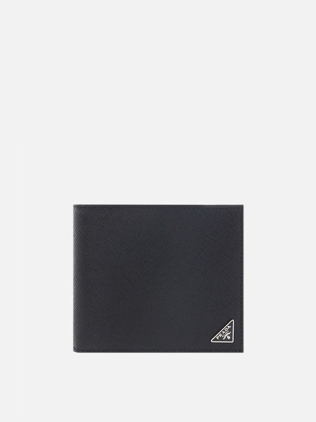 Saffiano Leather Billfold Wallet-PRADA-JOHN JULIA