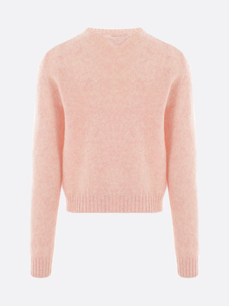 Shetland Knit Wool Sweater-Prada-JOHN JULIA