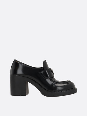 Brushed Leather Slingback Pumps-Prada-JOHN JULIA