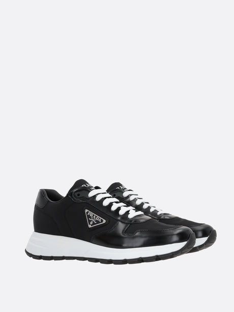 Prada Prax 01 Sneakers In Re-nylon And Brushed Leather