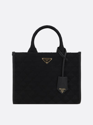 Prada Symbole Small Jacquard Tote Bag-PRADA-JOHN JULIA