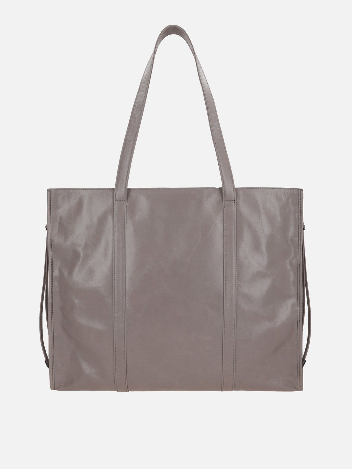 Soft Lux Leather Large Tote Bag-PRADA-JOHN JULIA