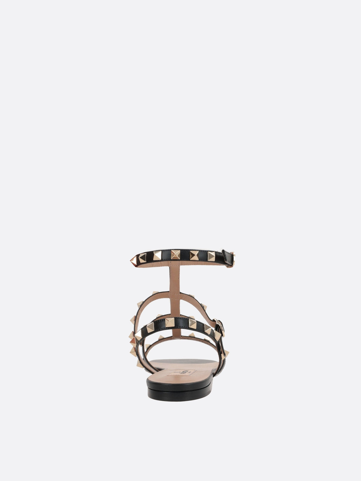 Rockstud Smooth Leather Sandals-VALENTINO GARAVANI-JOHN JULIA