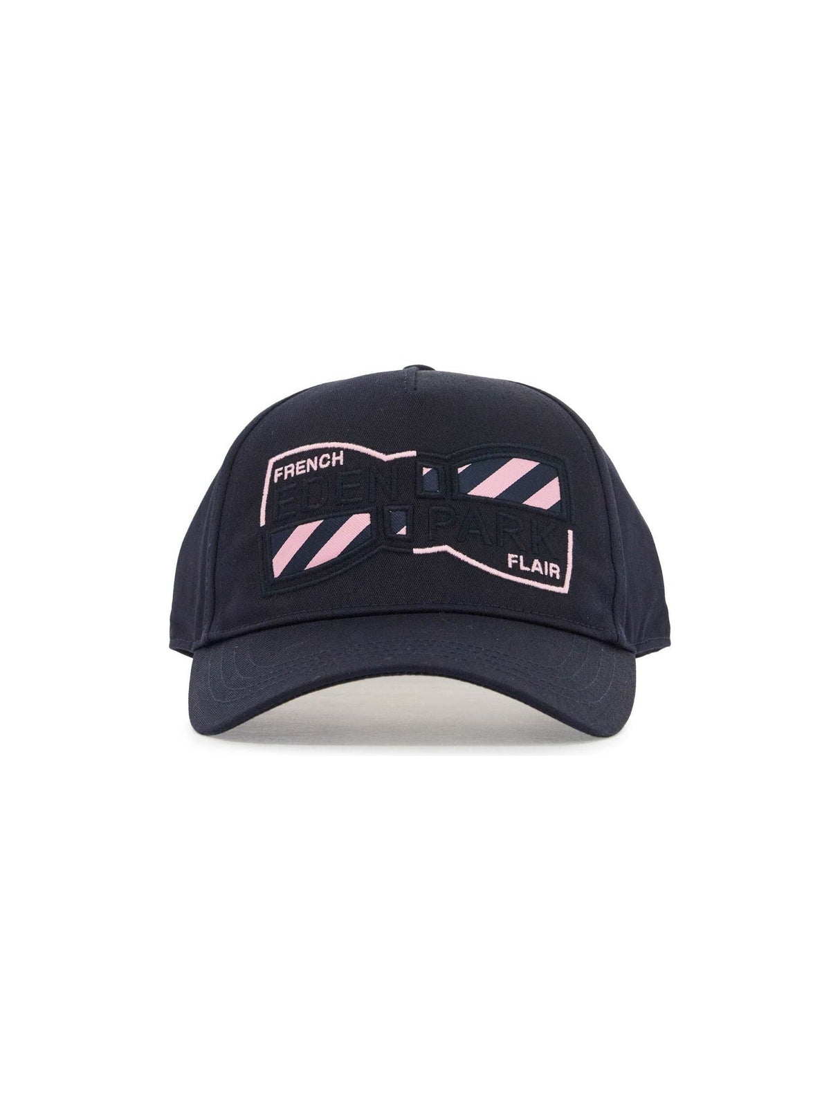 Baseball Cap With Bow Tie Embroidery