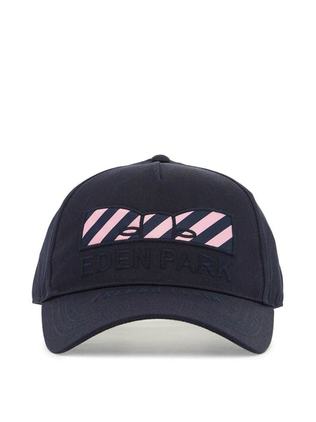 Baseball Cap With Embroidered Bow Tie