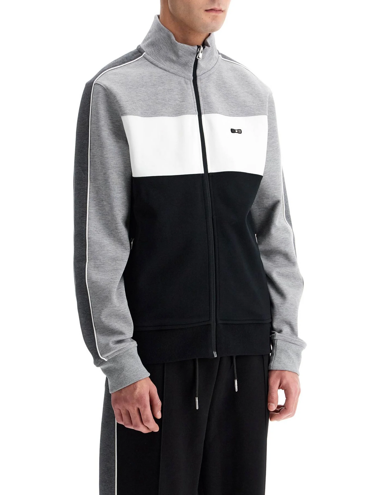 Lightweight Zip-up Sweatshirt With