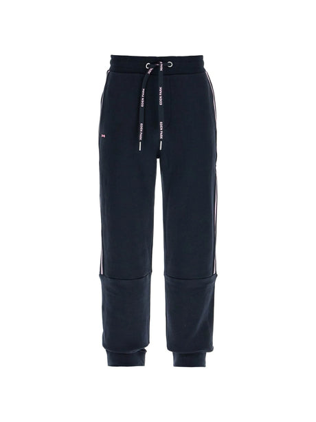 Contrast Band Cotton Joggers-Eden Park-JOHN JULIA